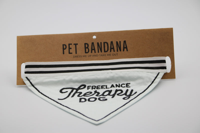 Freelance Therapy Dog Bandana