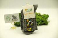 Audrey Vintage Socks in Gray