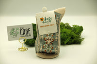 Haden Floral Socks: Sage