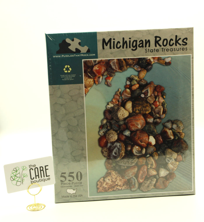 Michigan Rocks 550 Piece Jigsaw Puzzle