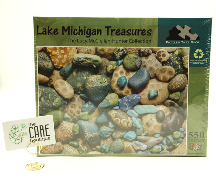 Lake Michigan Treasures 550 Piece Jigsaw Puzzle