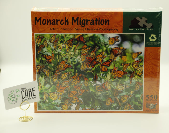 Monarch Migration 550 Piece Jigsaw Puzzle