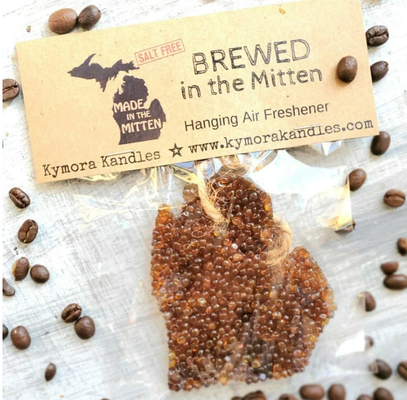 Michigan Air Freshener - Brewed in the Mitten