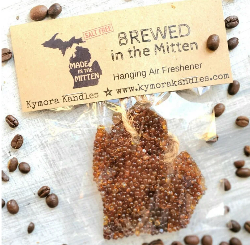 Michigan Air Freshener - Brewed in the Mitten