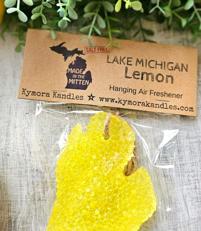 Michigan Air Freshener - Lake Michigan Lemon