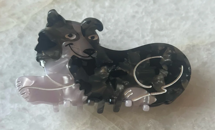 Dog Hair Claw Clip: Aussie