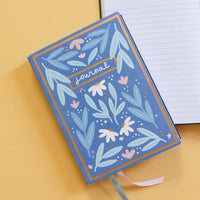 Book Journal in Blue