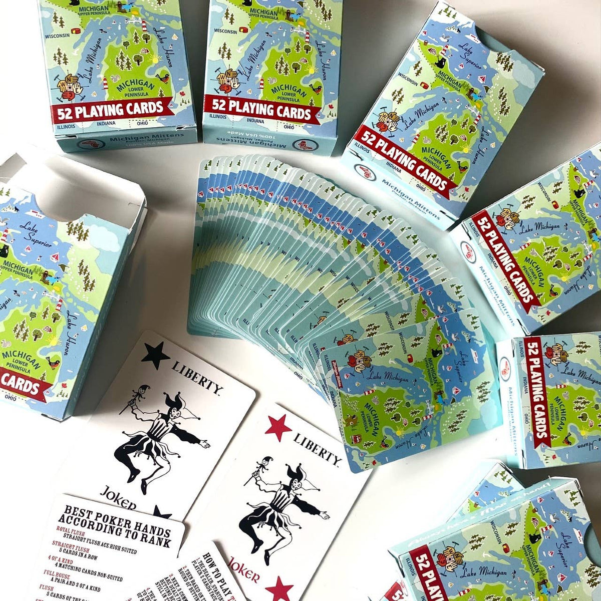 Michigan Playing Cards