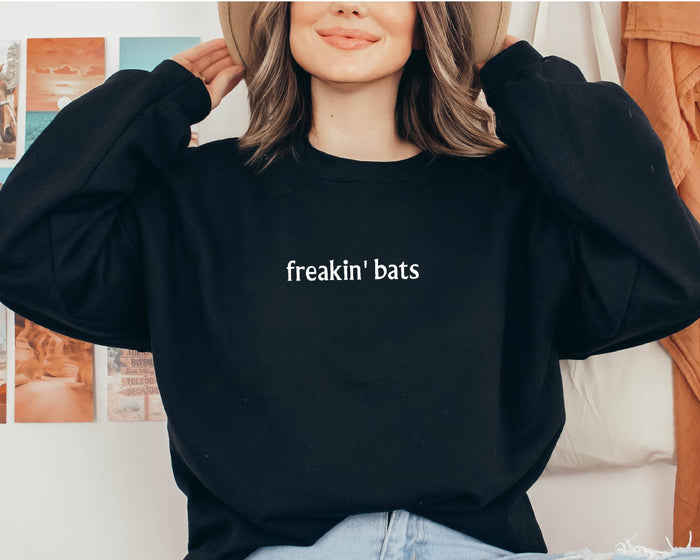 Freakin' Bats Halloween Sweatshirt