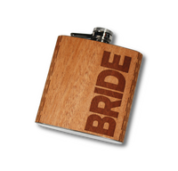 Wedding Party Hip Flasks 6 oz.