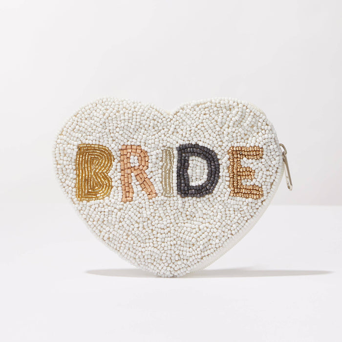 Bride Canvas Pouch