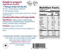 Michigan Maple Nut Dip Mix