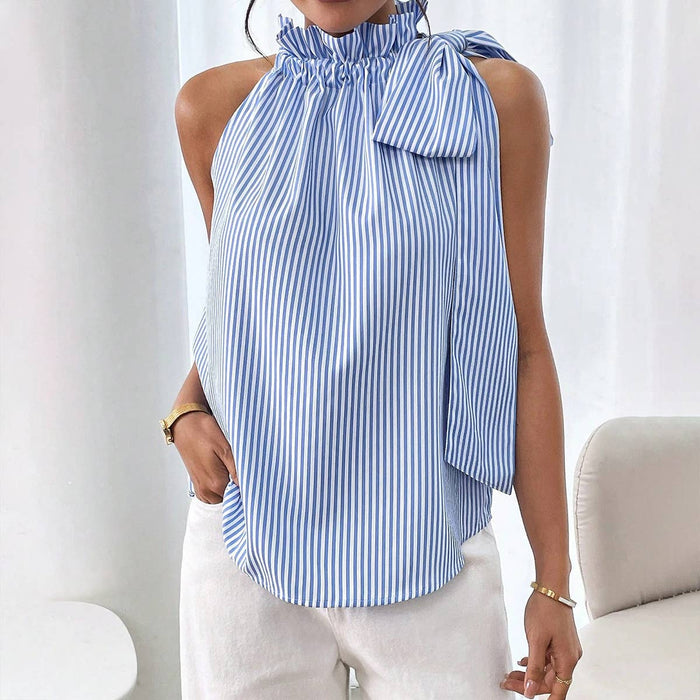 Knot Yours Striped Blouse