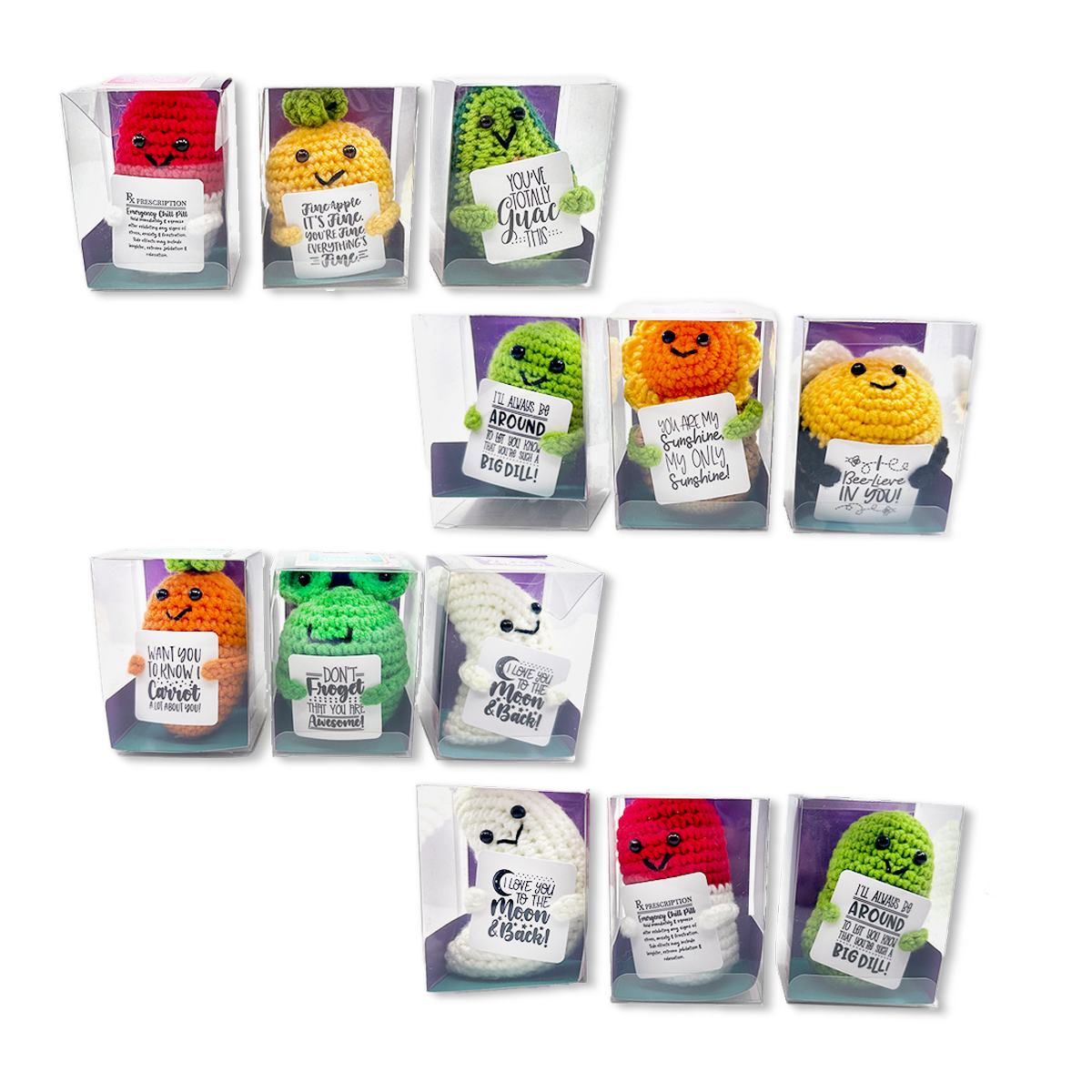 Emotional Support Crochet Plush Pals