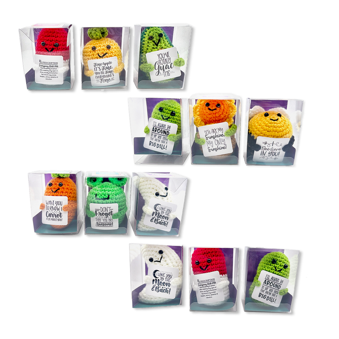 Emotional Support Crochet Plush Pals