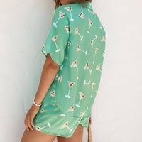 Martini Mixer Lounge Set in Green