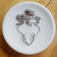Antler Necklace: Gold