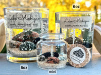 Lake Michigan Beach Gel Candle – Large 8oz Wax