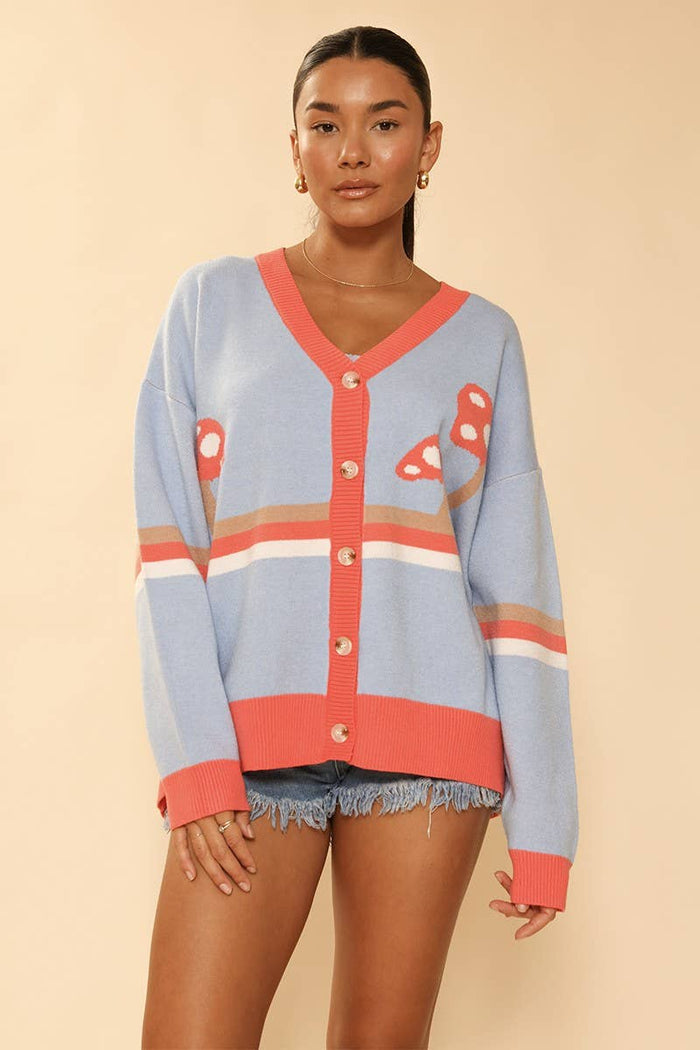 Mushroom Cardigan