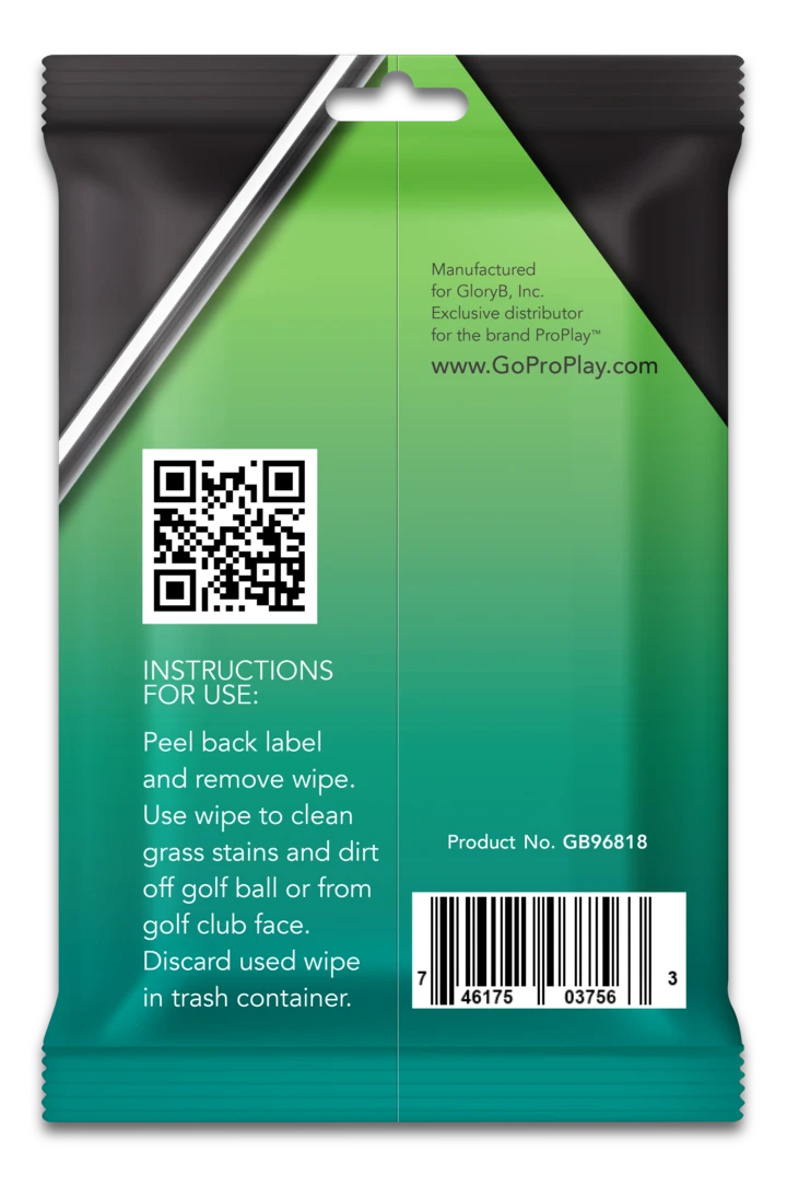 Golf Club Cleaning Wipes