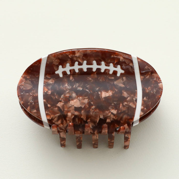 Game Day Football Claw Clip