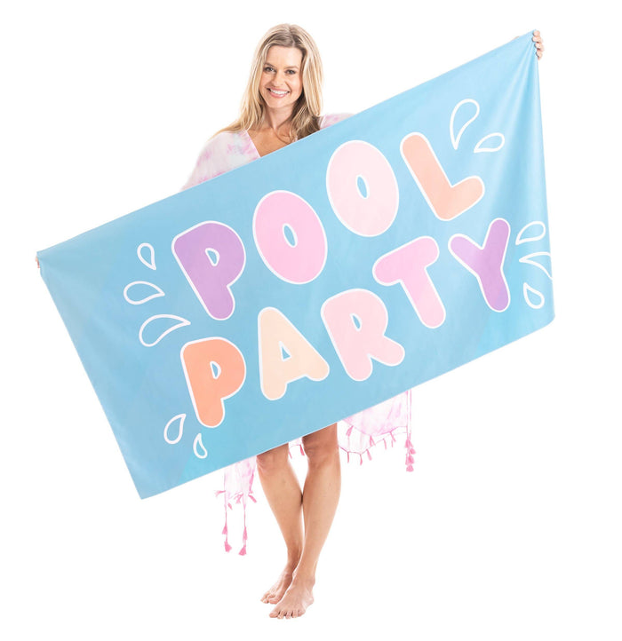 Pool Party Quick Dry Towel