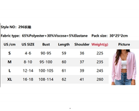 Lightweight Scalloped Edge V-Neck Knit Cardigan: Pink