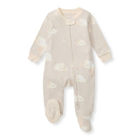 Good Night Sky Organic Cotton Sleep & Play - Limestone