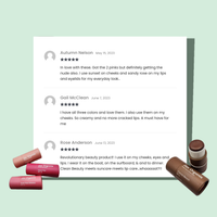 Jax Organix SPF 16 Tinted Lip& Face Balm: Sandy Rose Shimmer