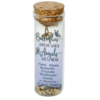 Butterfly in Memory Necklace | Wildflower Seeds