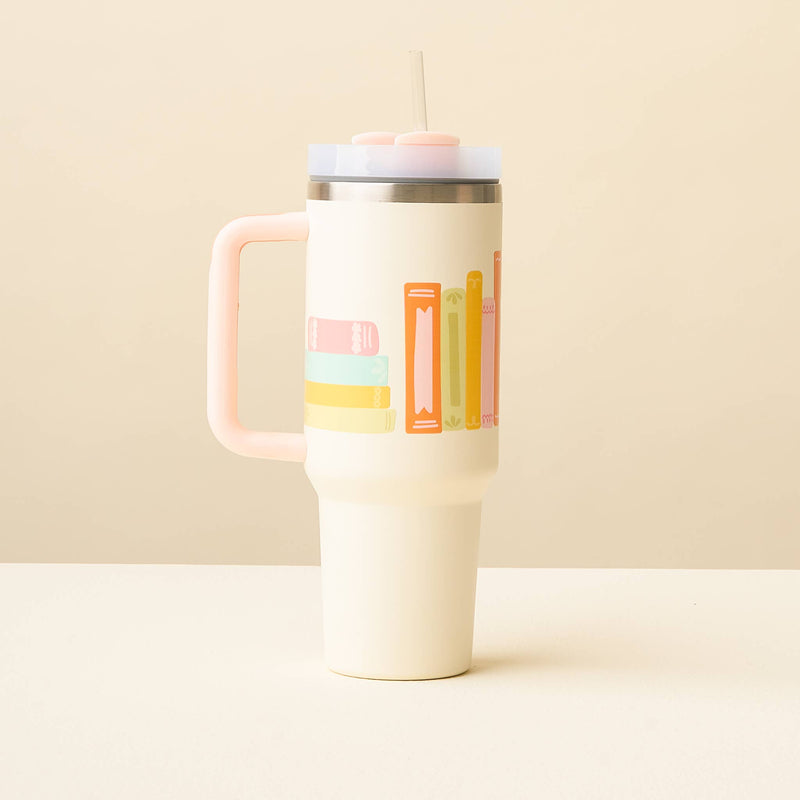 So Many Books 40 oz Tumbler