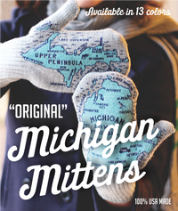 The Original Michigan Mittens: Fog Grey