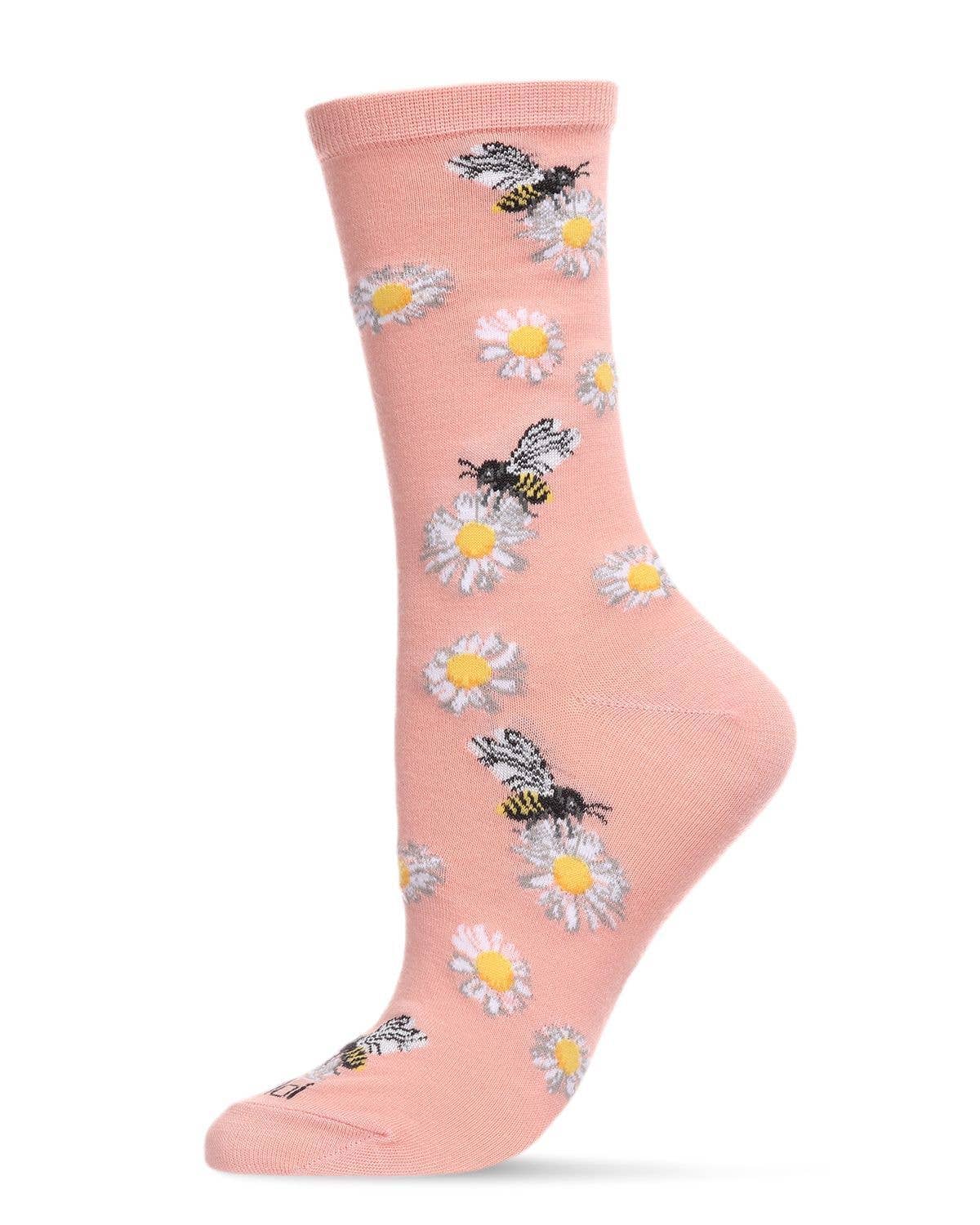 Daisy Bees Crew Sock