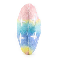 Pink Ombre Chewy Vuiton Bone Squeaker Dog Toy: Large