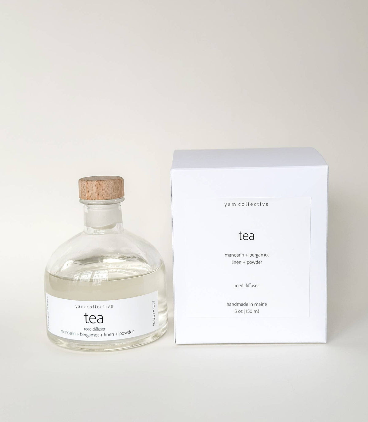 Reed Diffuser- TEA: Mandarin, Bergamot, Linen