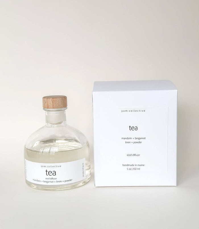 Reed Diffuser- TEA: Mandarin, Bergamot, Linen