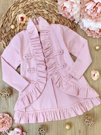 Mommy & Me Blazer Ruffle Cardigan
