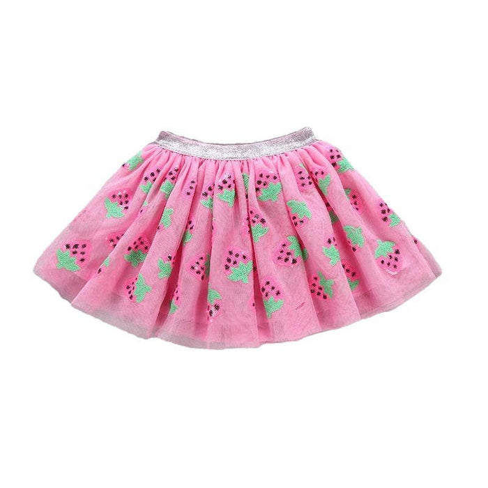 Pink Sequin Strawberry Tutu