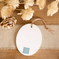 Grand Rapids Evergreen 5” Christmas Oval Ornament