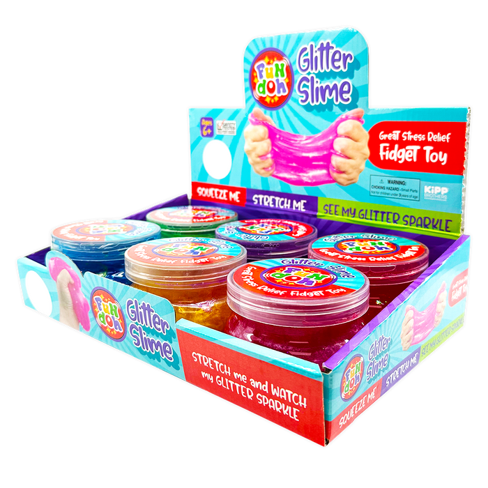 So Much Fun! Fun-Doh Fidget Glitter Slime