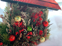 Handmade Birdhouse: Holiday Theme