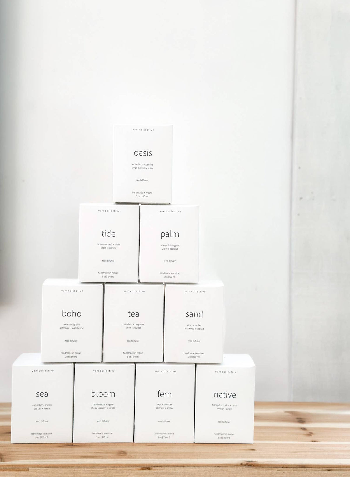 Reed Diffuser- BOHO: Rose, Sandalwood