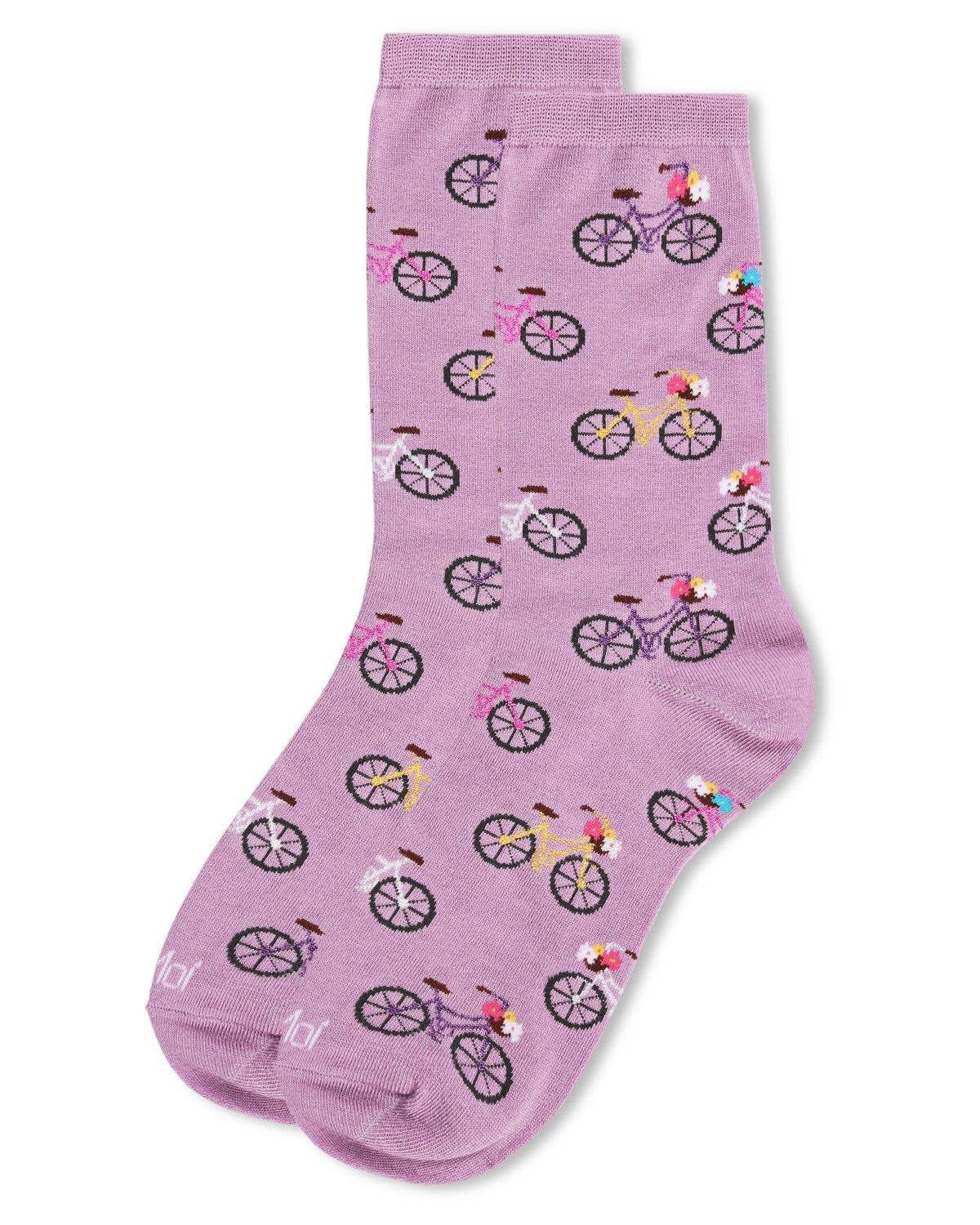 Time to Ride Bicycles Crew Socks