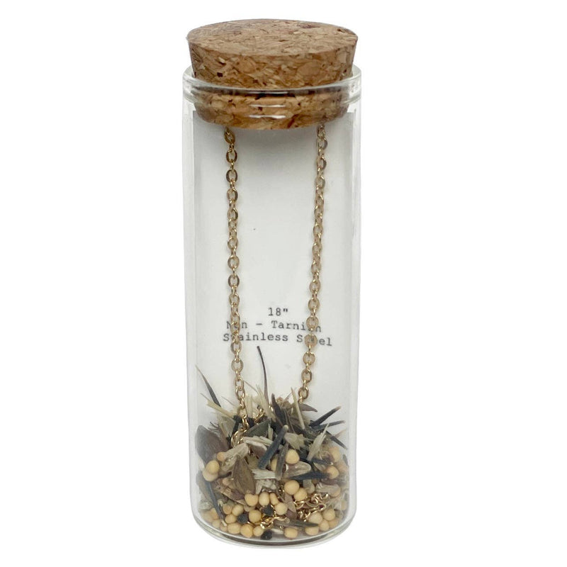 Butterfly in Memory Necklace | Wildflower Seeds