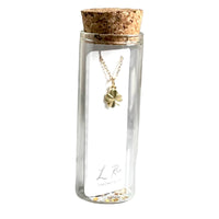 St. Patrick's Day Gold Charm Necklaces