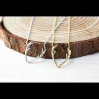 Antler Necklace: Gold