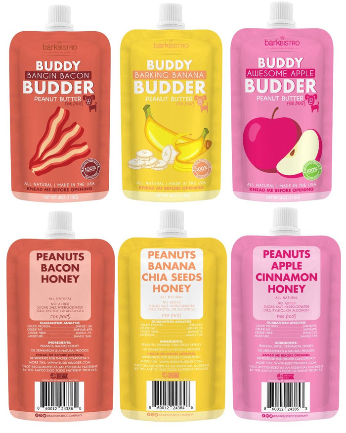 Bacon, Apple, Banana: Squeeze Budders