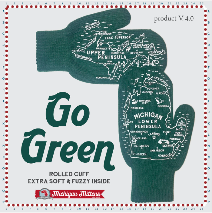The Original Michigan Mittens: Go Green!