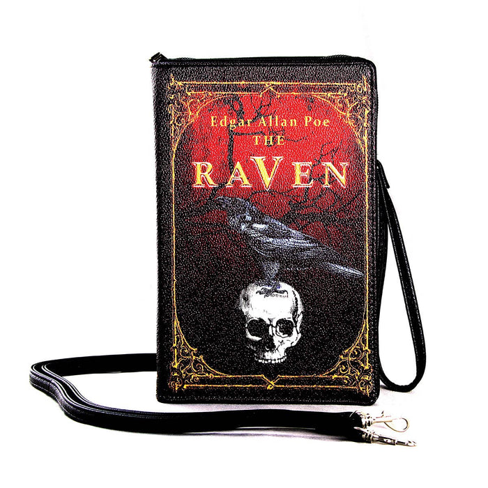 The Raven Vintage Book Clutch Bag