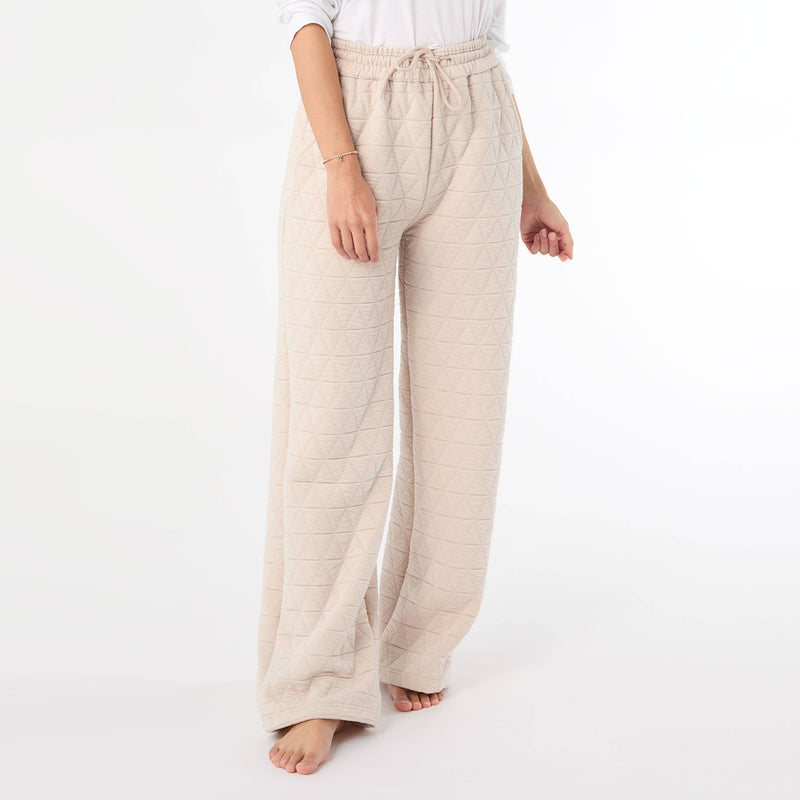 Quilted Bottoms in Beige